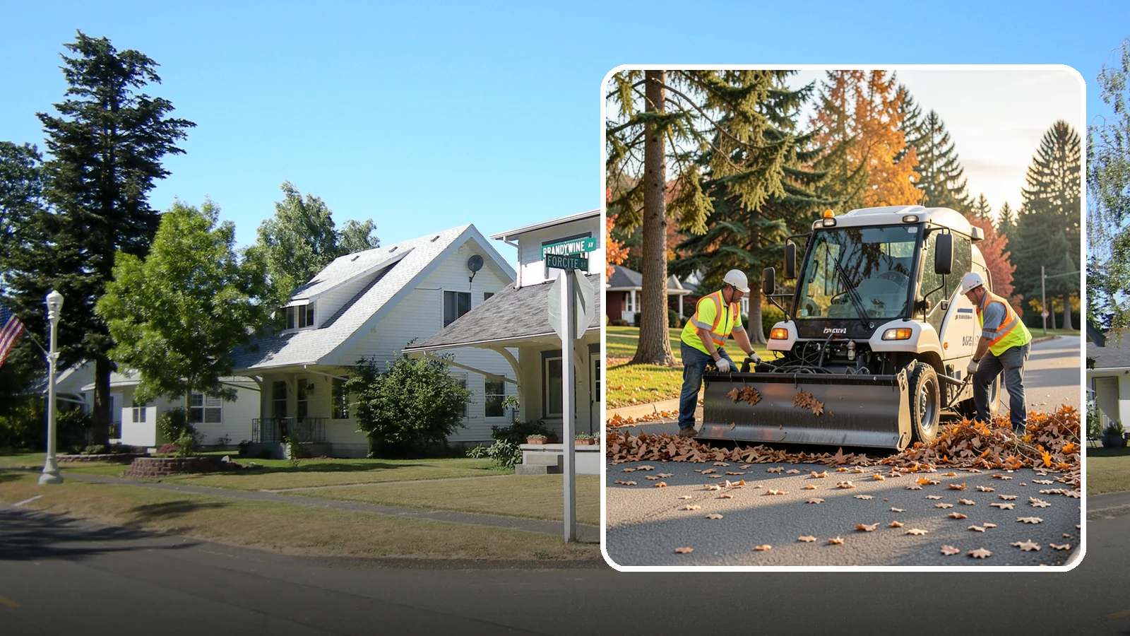 Leaf Removal Program in DuPont, Pierce County, WA - A managed seasonal program that schedules recurring leaf pickups across a jurisdiction.