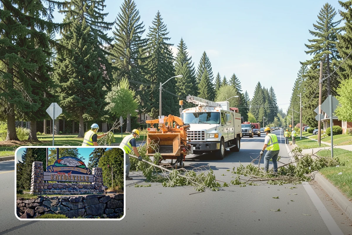 Leaf Removal Program in Eatonville, Pierce County, WA - Published zone-based schedule