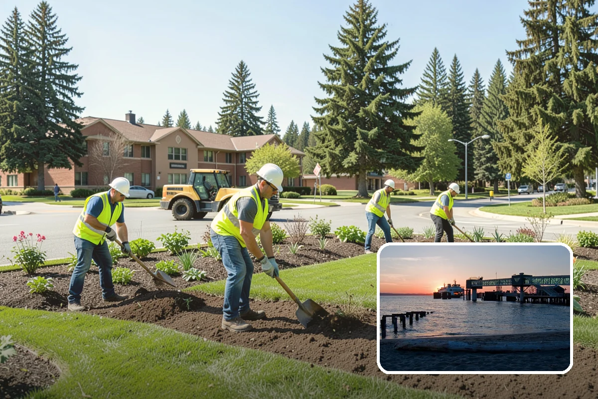 Leaf Removal Program in Edmonds, Snohomish County, WA - Published zone-based schedule