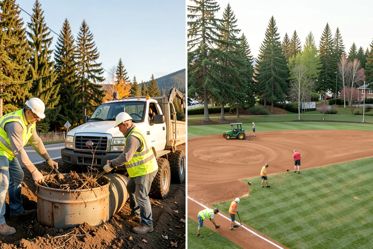 Leaf Removal Program in Everett, Snohomish County, WA - Divide the jurisdiction into collection zones