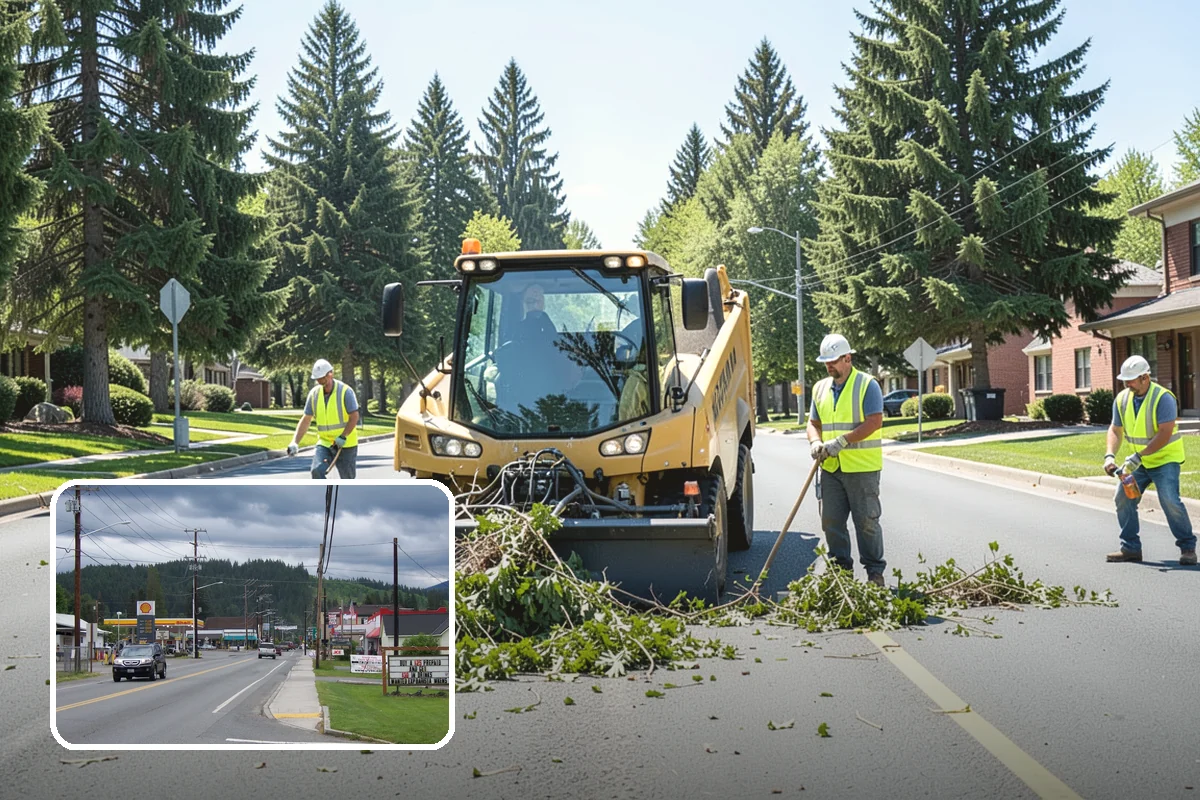 Leaf Removal Program in Granite Falls, Snohomish County, WA - Published zone-based schedule