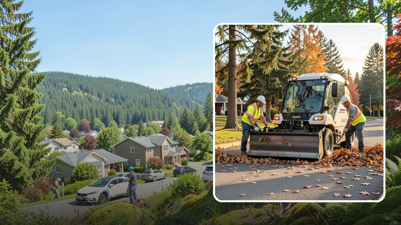 Leaf Removal Program in Index, Snohomish County, WA - A managed seasonal program that schedules recurring leaf pickups across a jurisdiction.