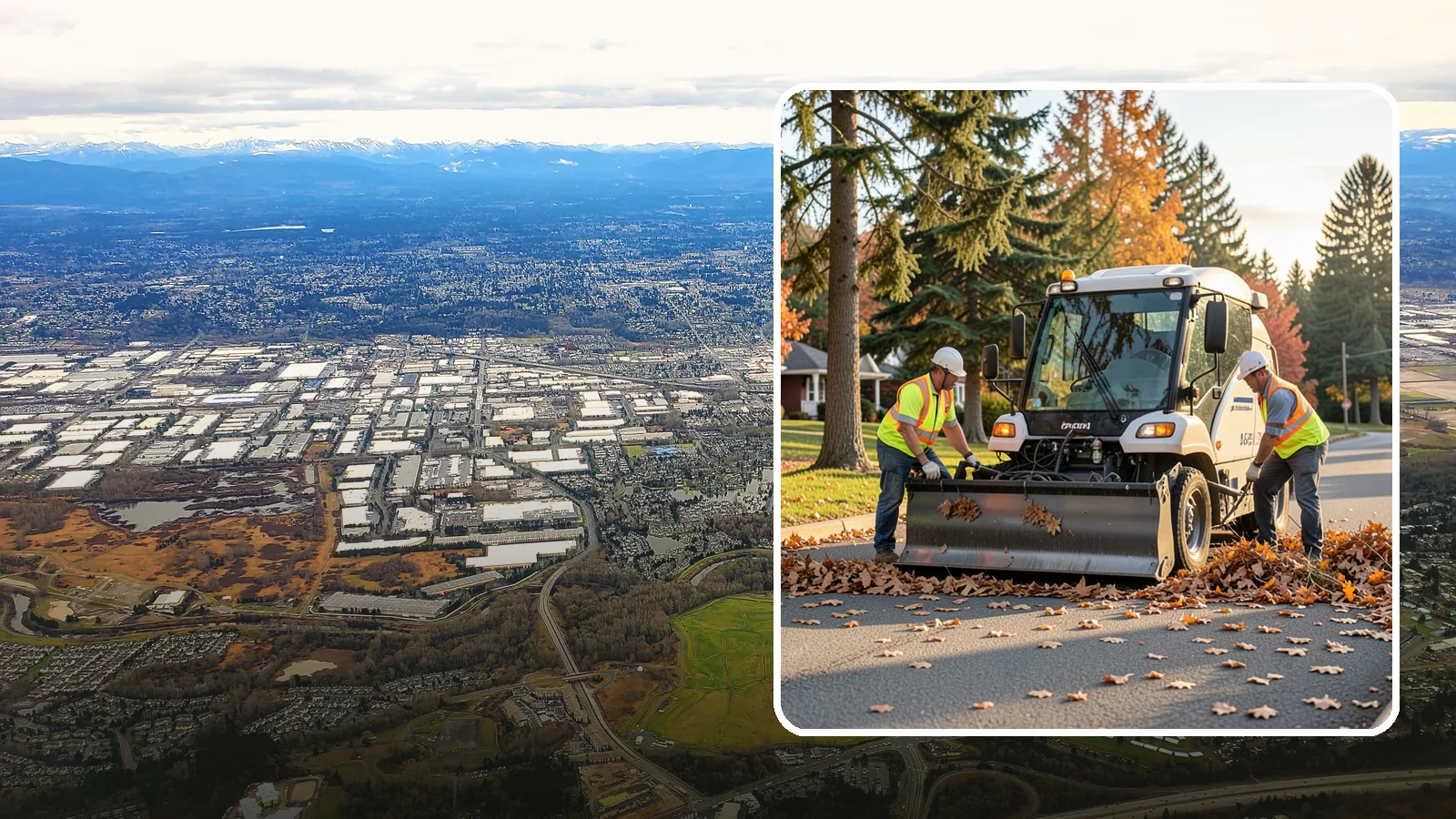 Leaf Removal Program in Kent, King County, WA - A managed seasonal program that schedules recurring leaf pickups across a jurisdiction.