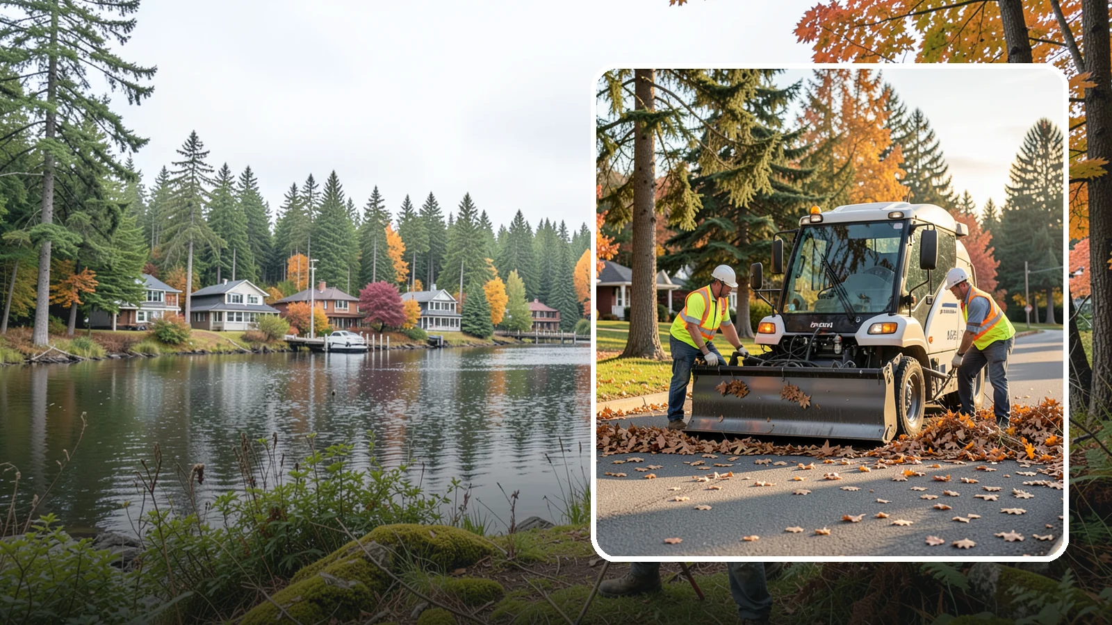 Leaf Removal Program in La Conner, Skagit County, WA - A managed seasonal program that schedules recurring leaf pickups across a jurisdiction.