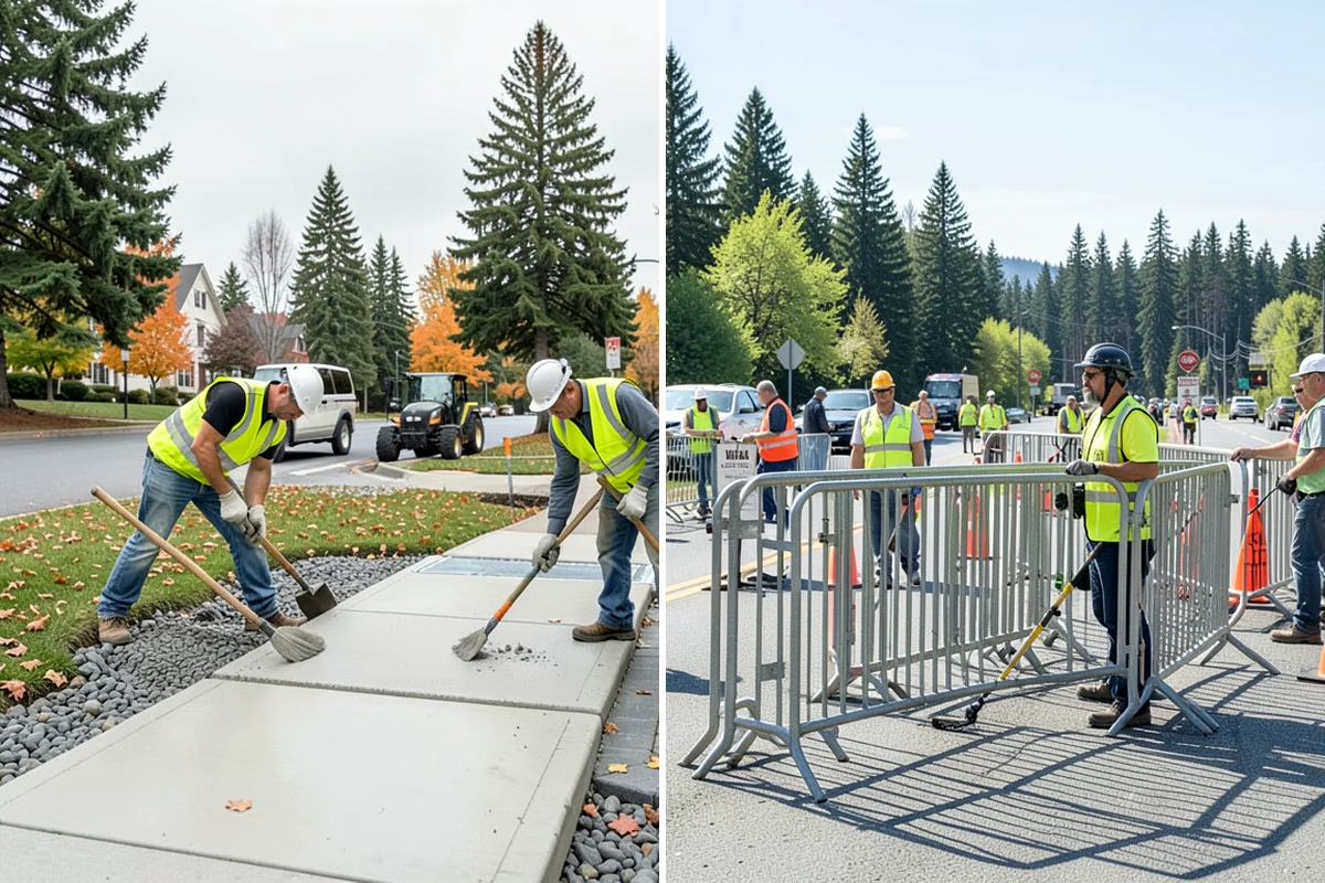 Leaf Removal Program in Lakewood, Pierce County, WA - Divide the jurisdiction into collection zones