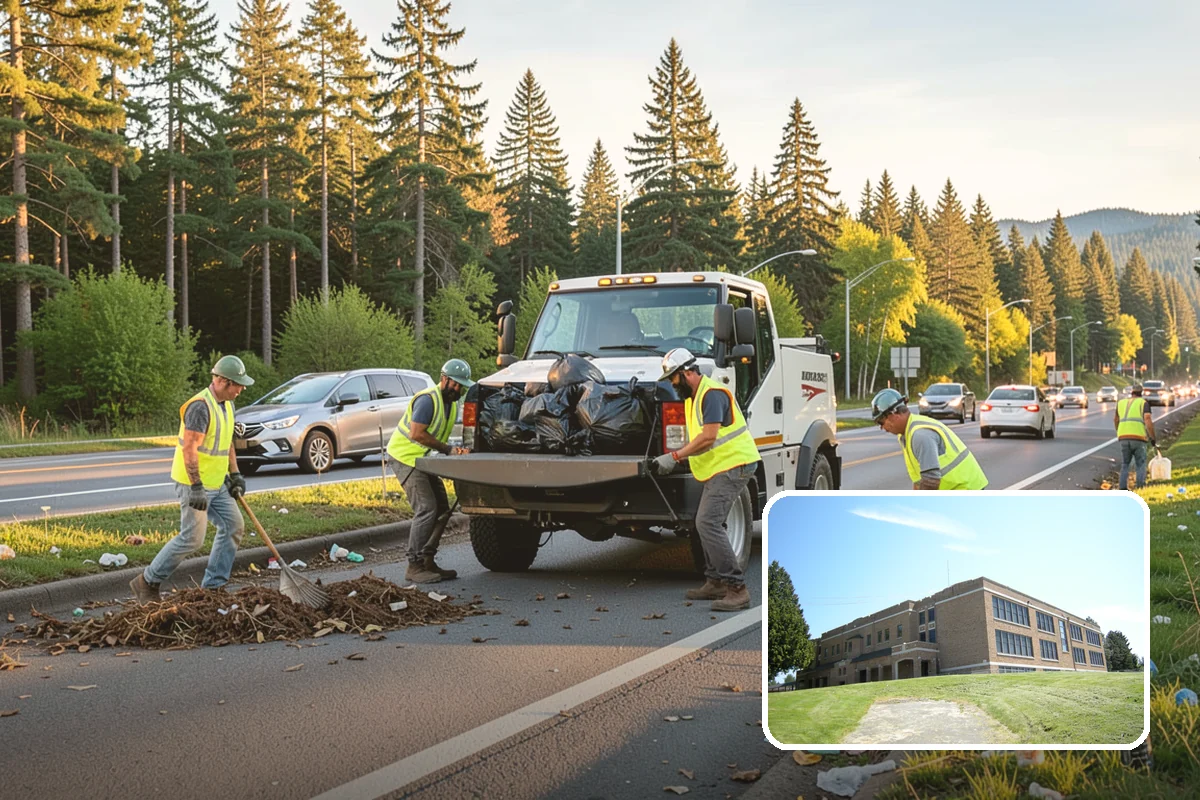 Leaf Removal Program in Maple Valley, King County, WA - Published zone-based schedule