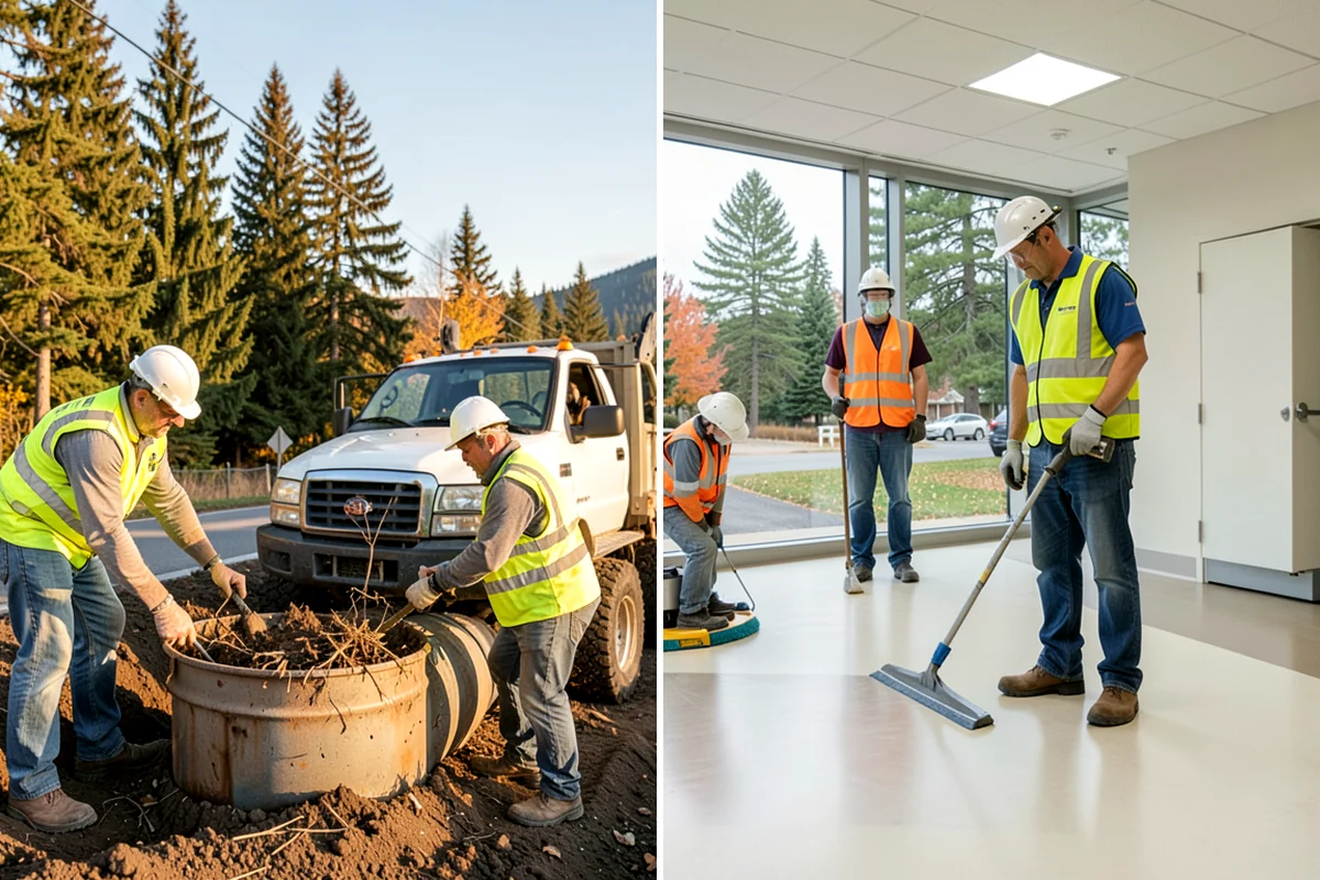 Leaf Removal Program in Maple Valley, King County, WA - Divide the jurisdiction into collection zones