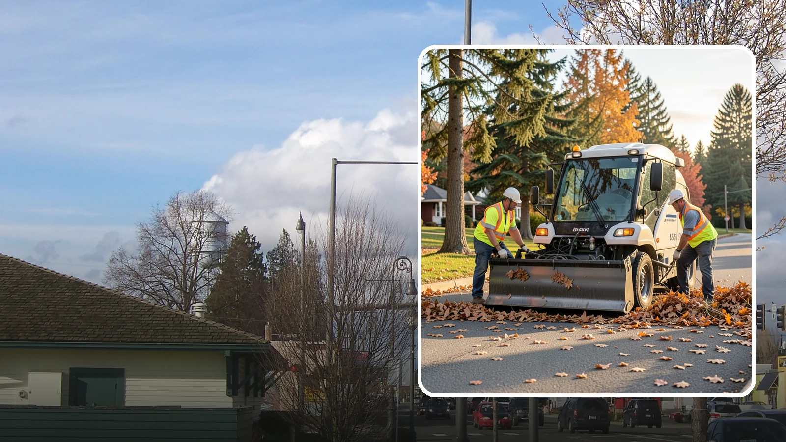 Leaf Removal Program in Marysville, Snohomish County, WA - A managed seasonal program that schedules recurring leaf pickups across a jurisdiction.
