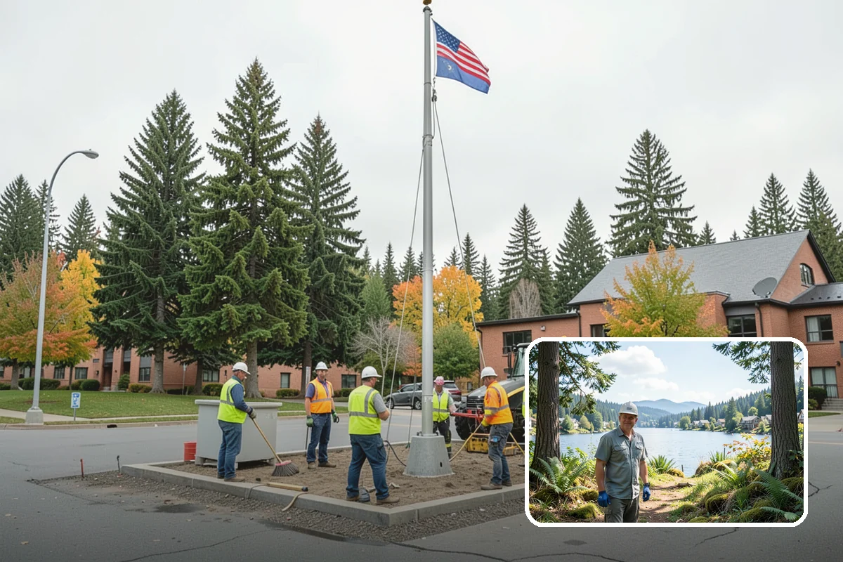 Leaf Removal Program in Milton, King County, WA - Published zone-based schedule