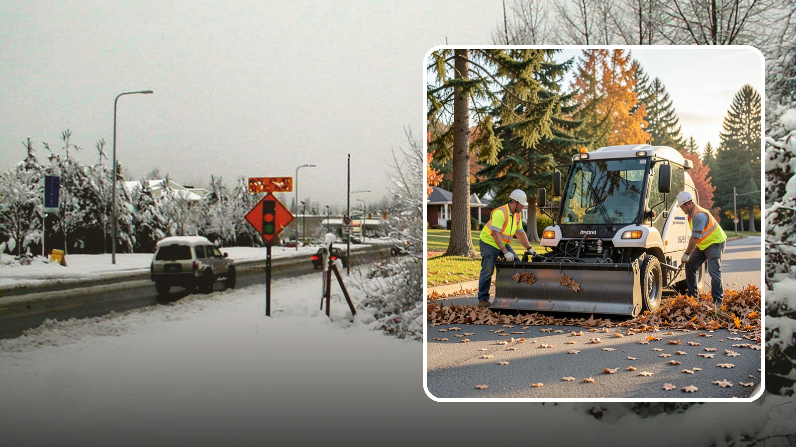 Leaf Removal Program in Newcastle, King County, WA - A managed seasonal program that schedules recurring leaf pickups across a jurisdiction.