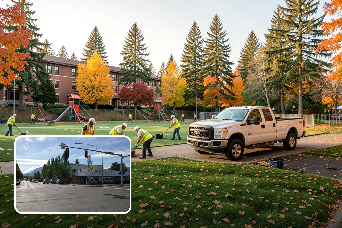 Leaf Removal Program in North Bend, King County, WA - Published zone-based schedule