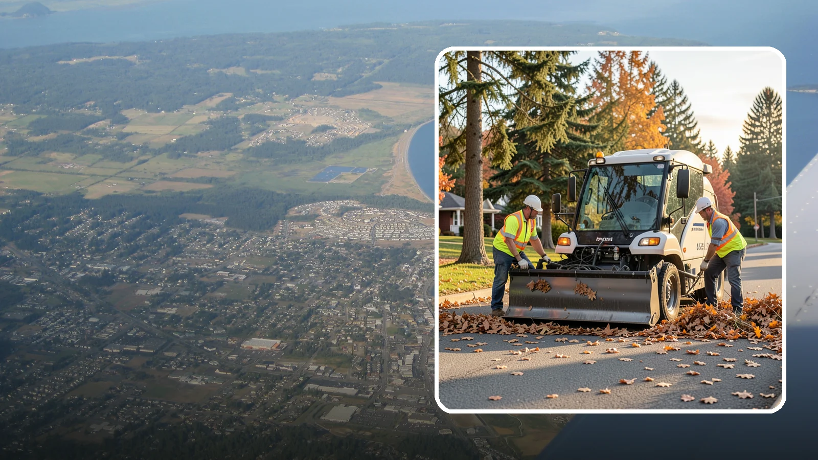 Leaf Removal Program in Oak Harbor, Island County, WA - A managed seasonal program that schedules recurring leaf pickups across a jurisdiction.