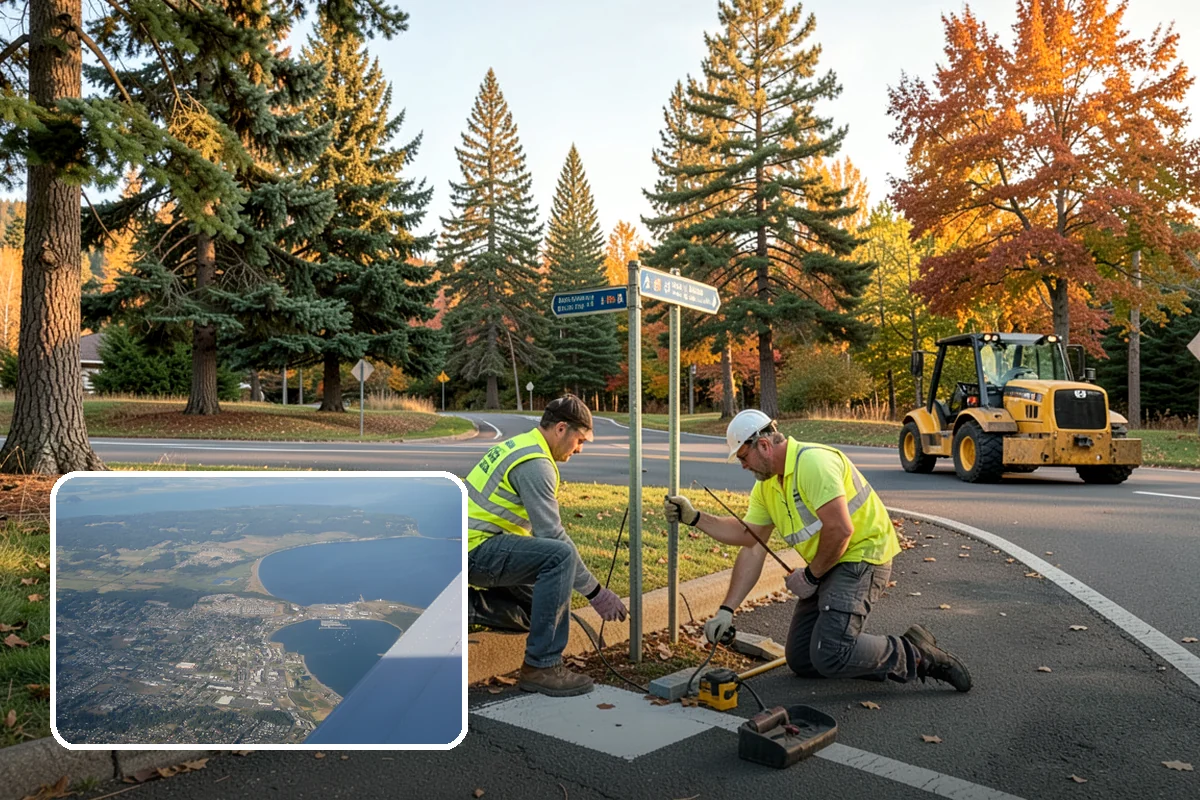 Leaf Removal Program in Oak Harbor, Island County, WA - Published zone-based schedule