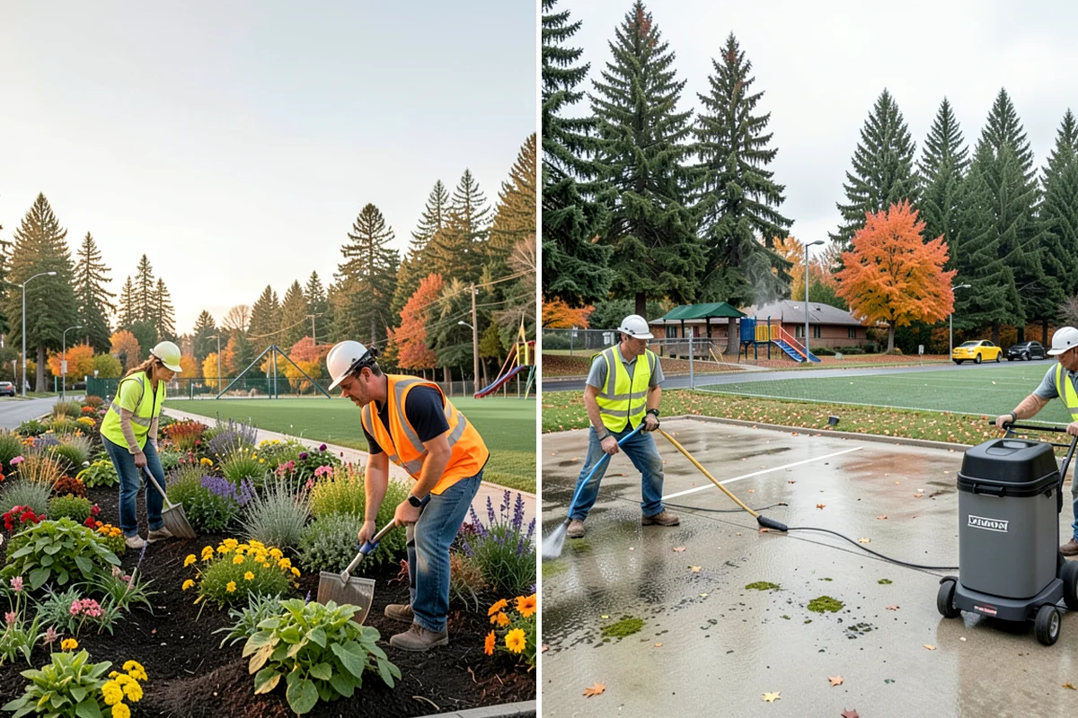 Leaf Removal Program in Pacific, King County, WA - Divide the jurisdiction into collection zones