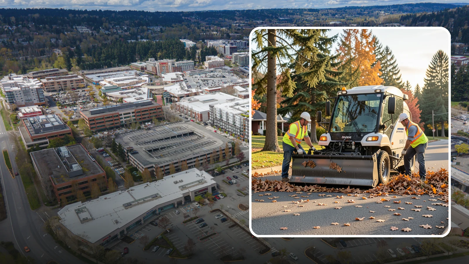 Leaf Removal Program in Redmond, King County, WA - A managed seasonal program that schedules recurring leaf pickups across a jurisdiction.