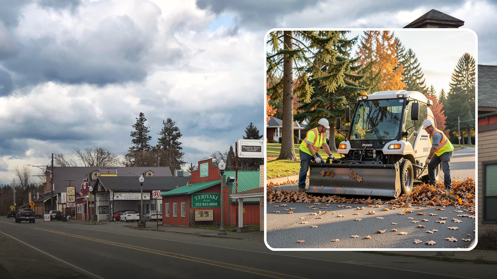Leaf Removal Program in Roy, Pierce County, WA - A managed seasonal program that schedules recurring leaf pickups across a jurisdiction.