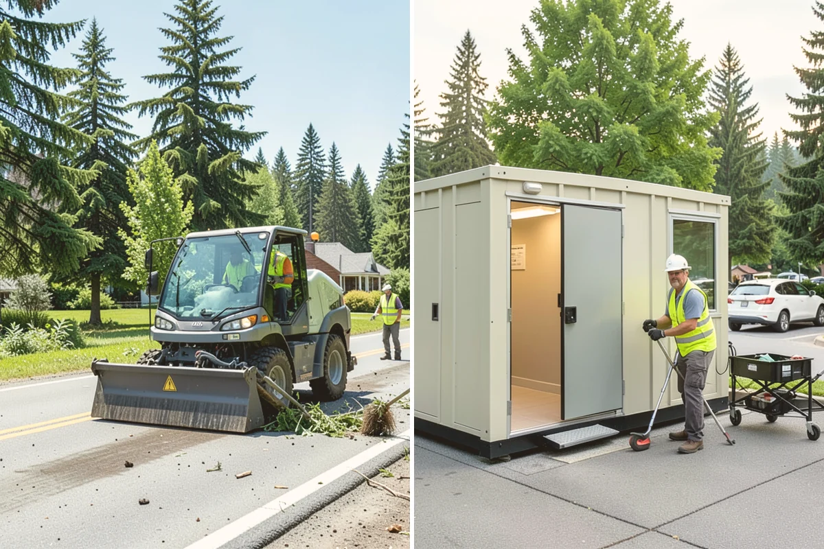 Leaf Removal Program in Sammamish, King County, WA - Divide the jurisdiction into collection zones