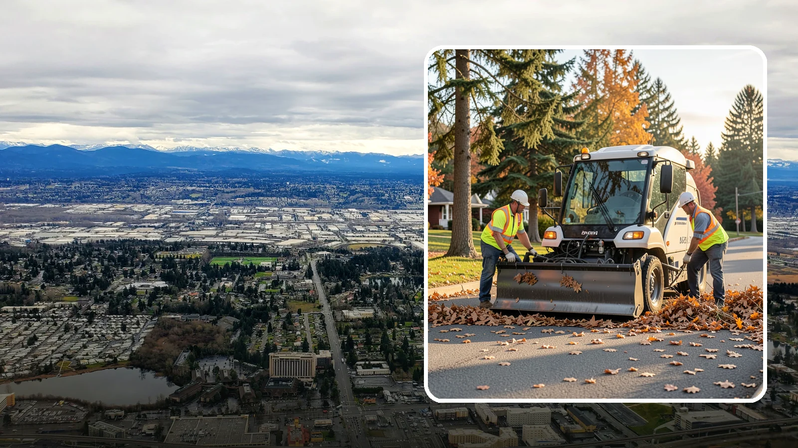 Leaf Removal Program in SeaTac, King County, WA - A managed seasonal program that schedules recurring leaf pickups across a jurisdiction.