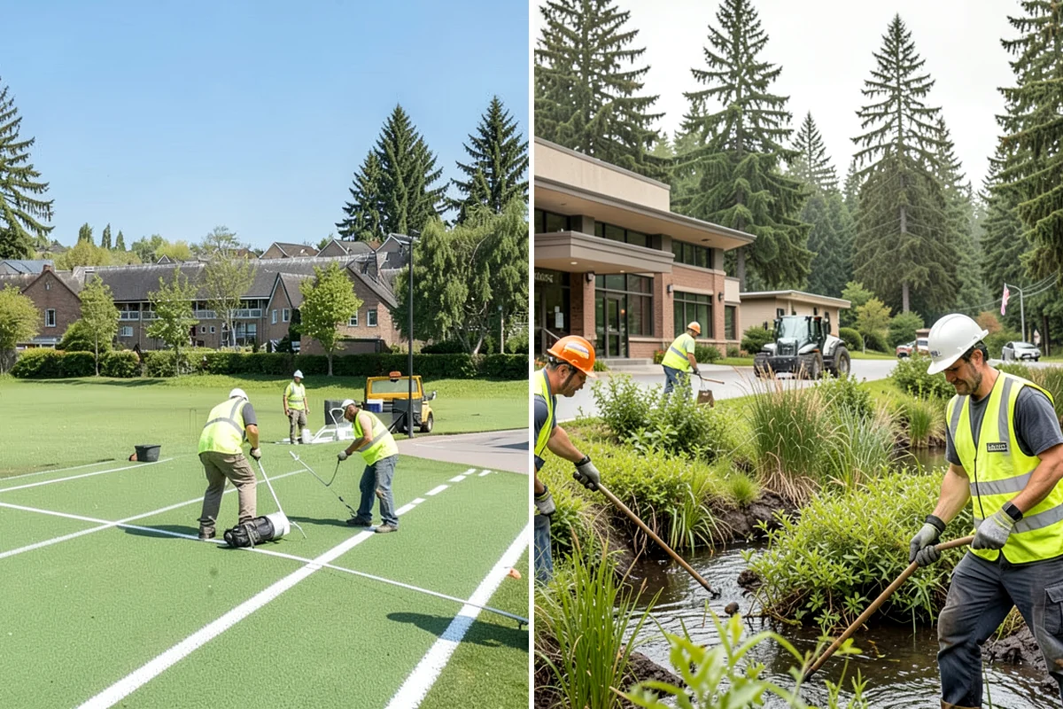 Leaf Removal Program in SeaTac, King County, WA - Divide the jurisdiction into collection zones