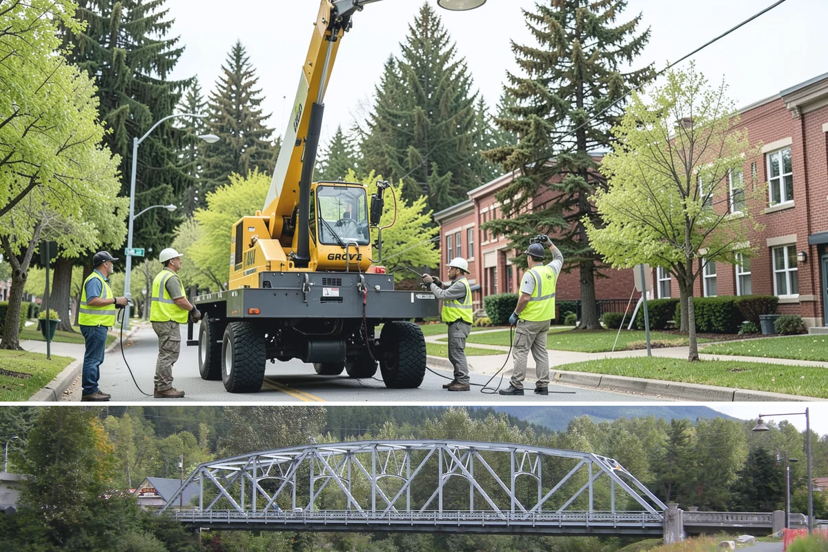 Leaf Removal Program in Skykomish, King County, WA - The program is timed to the full autumn drop, with pass frequency peaking at the height of leaf fall.