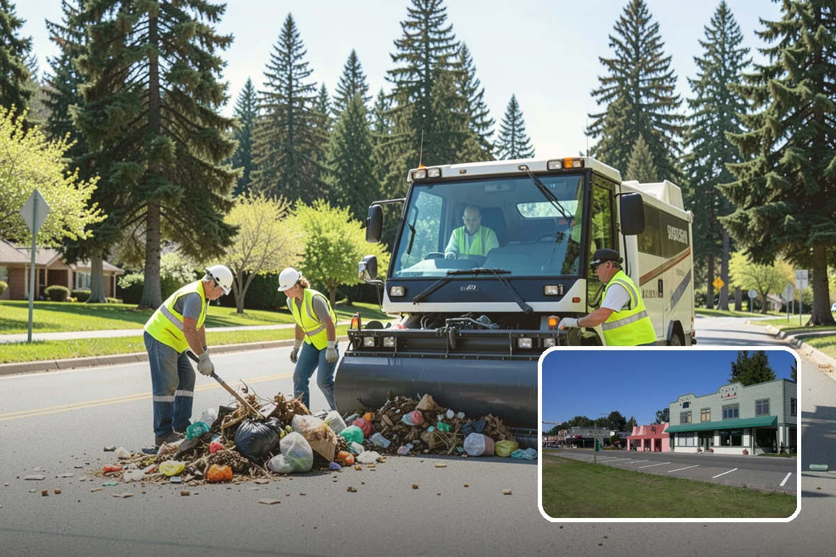 Leaf Removal Program in Snoqualmie, King County, WA - Published zone-based schedule
