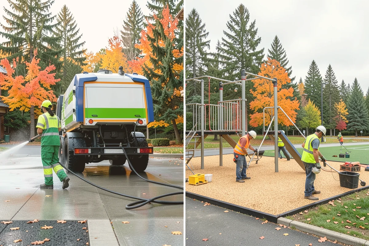 Leaf Removal Program in Stanwood, Snohomish County, WA - Divide the jurisdiction into collection zones
