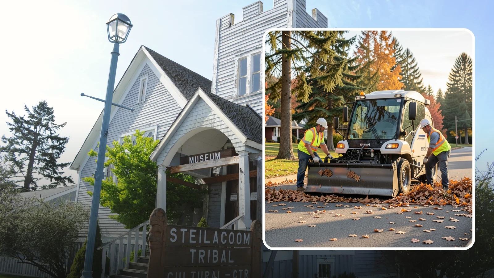Leaf Removal Program in Steilacoom, Pierce County, WA - A managed seasonal program that schedules recurring leaf pickups across a jurisdiction.