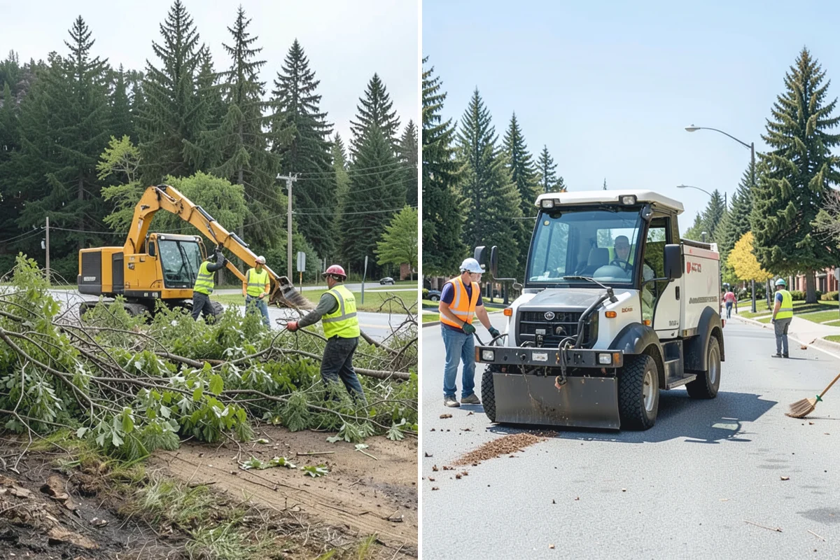 Leaf Removal Program in Sumner, Pierce County, WA - Divide the jurisdiction into collection zones
