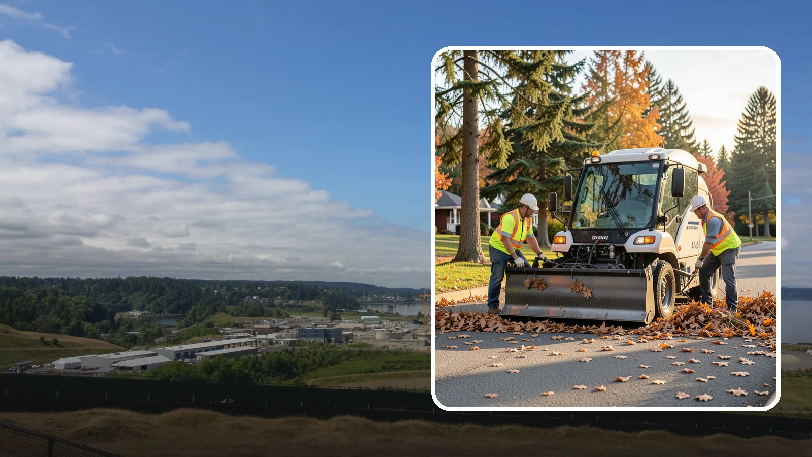 Leaf Removal Program in University Place, Pierce County, WA - A managed seasonal program that schedules recurring leaf pickups across a jurisdiction.