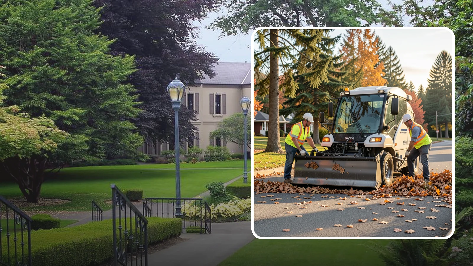 Leaf Removal Program in Woodinville, King County, WA - A managed seasonal program that schedules recurring leaf pickups across a jurisdiction.