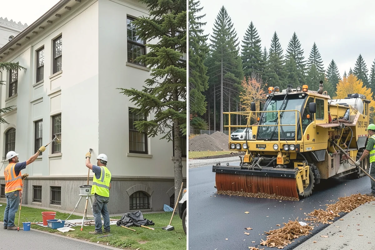 Leaf Removal Program in Yarrow Point, King County, WA - Divide the jurisdiction into collection zones