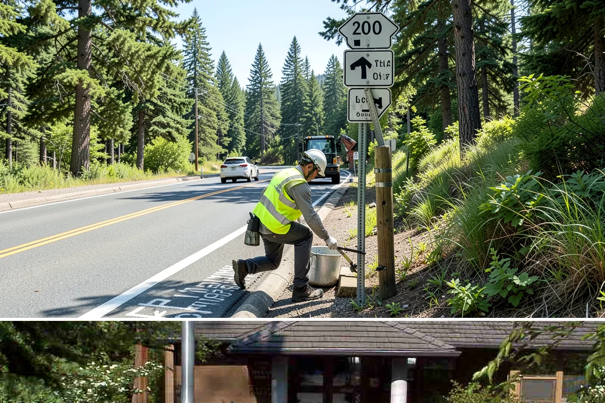 Leaf Removal Program in Yarrow Point, King County, WA - The program is timed to the full autumn drop, with pass frequency peaking at the height of leaf fall.