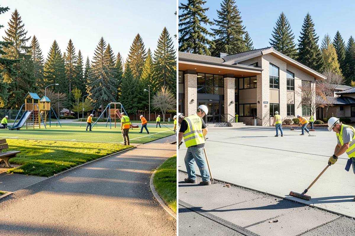 Library Grounds Maintenance in Arlington, Snohomish County, WA - Review branch grounds and programming schedules with library staff