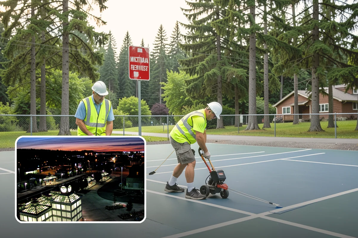 Library Grounds Maintenance in Auburn, King County, WA - Inviting, hazard-free entrances for patrons of all ages
