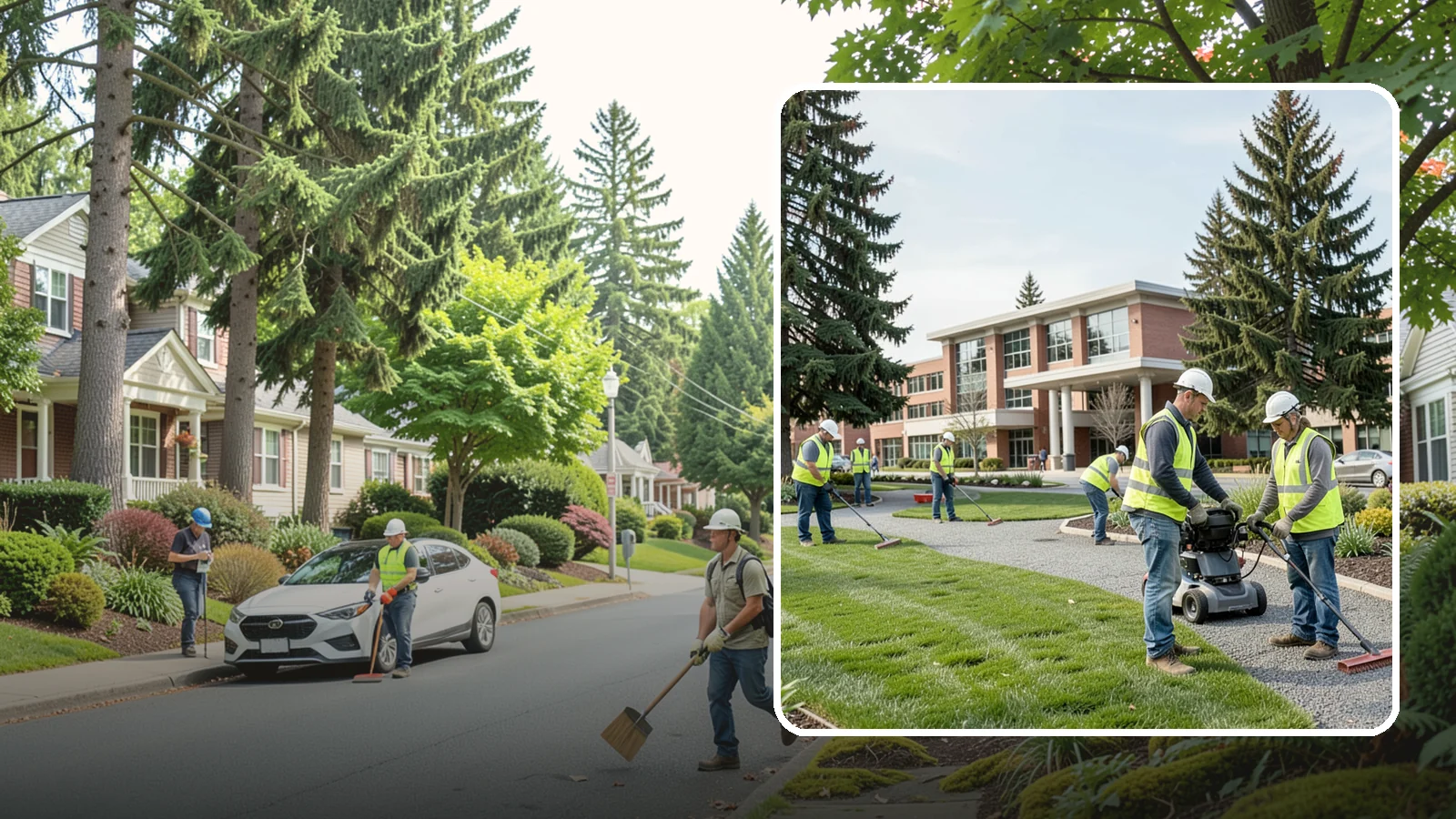 Library Grounds Maintenance in Beaux Arts Village, King County, WA - Grounds maintenance for public library branches and library district facilities throughout Western Washington.