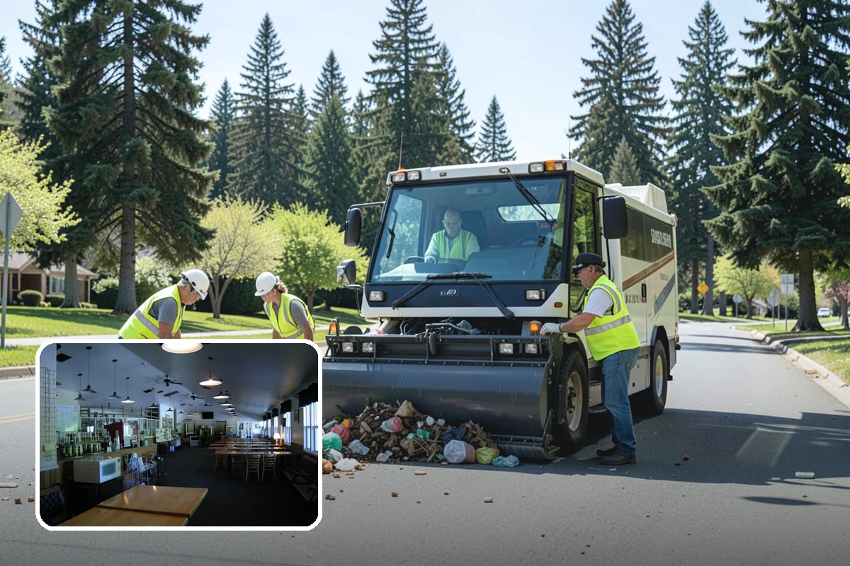 Library Grounds Maintenance in Black Diamond, King County, WA - Inviting, hazard-free entrances for patrons of all ages