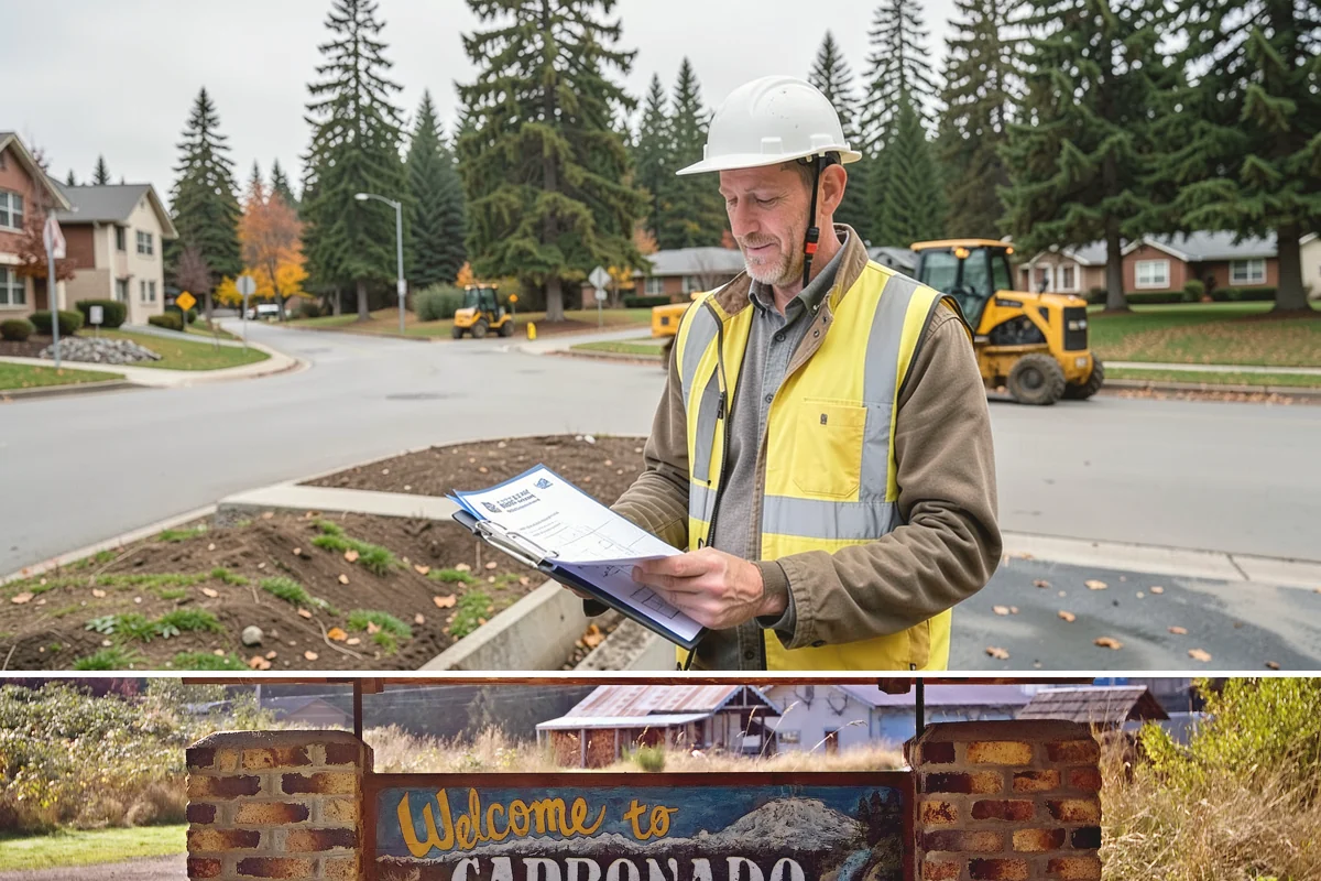 Library Grounds Maintenance in Carbonado, Pierce County, WA - Spring planting refreshes entry beds before summer reading programs draw peak foot traffic.
