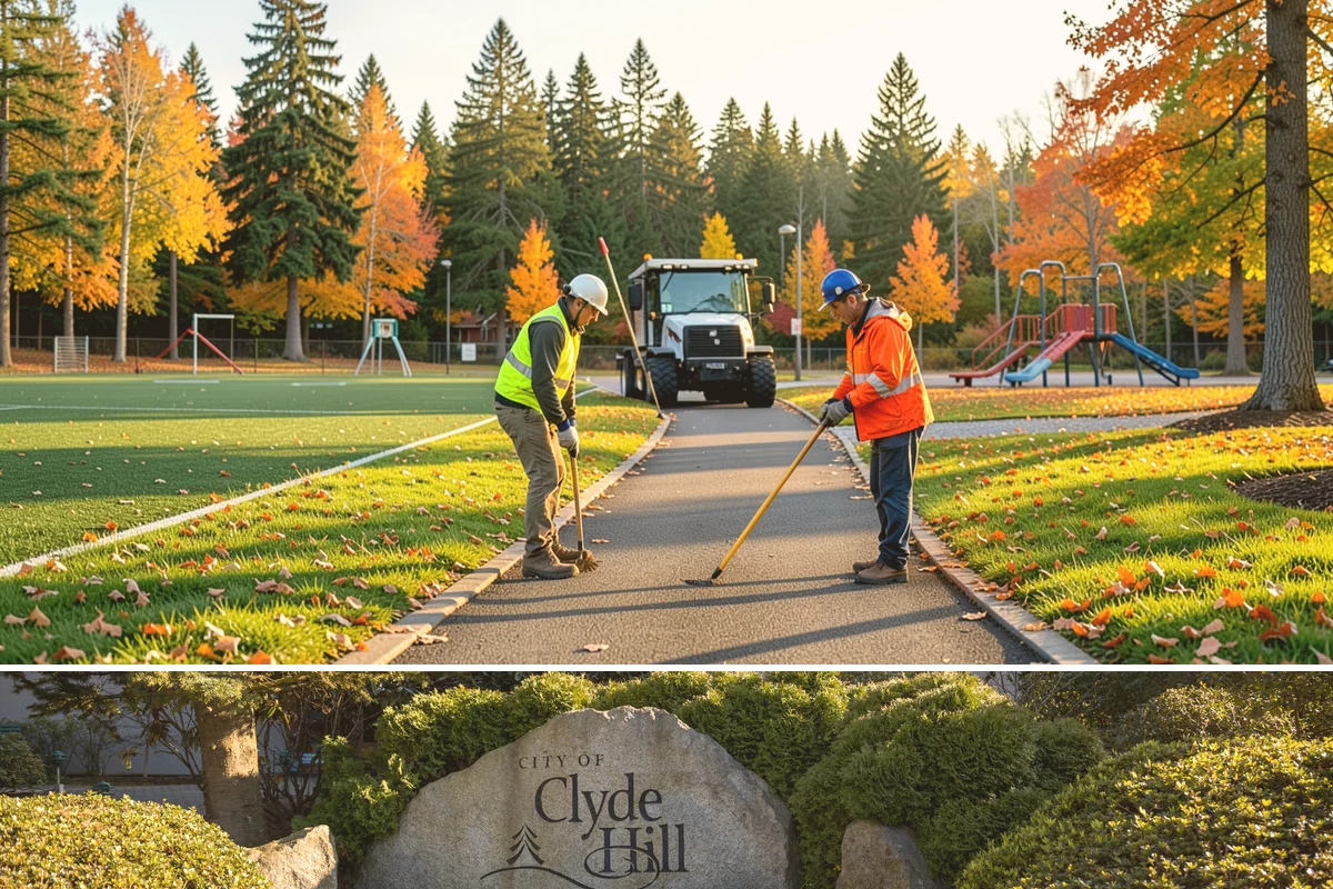 Library Grounds Maintenance in Clyde Hill, King County, WA - Spring planting refreshes entry beds before summer reading programs draw peak foot traffic.
