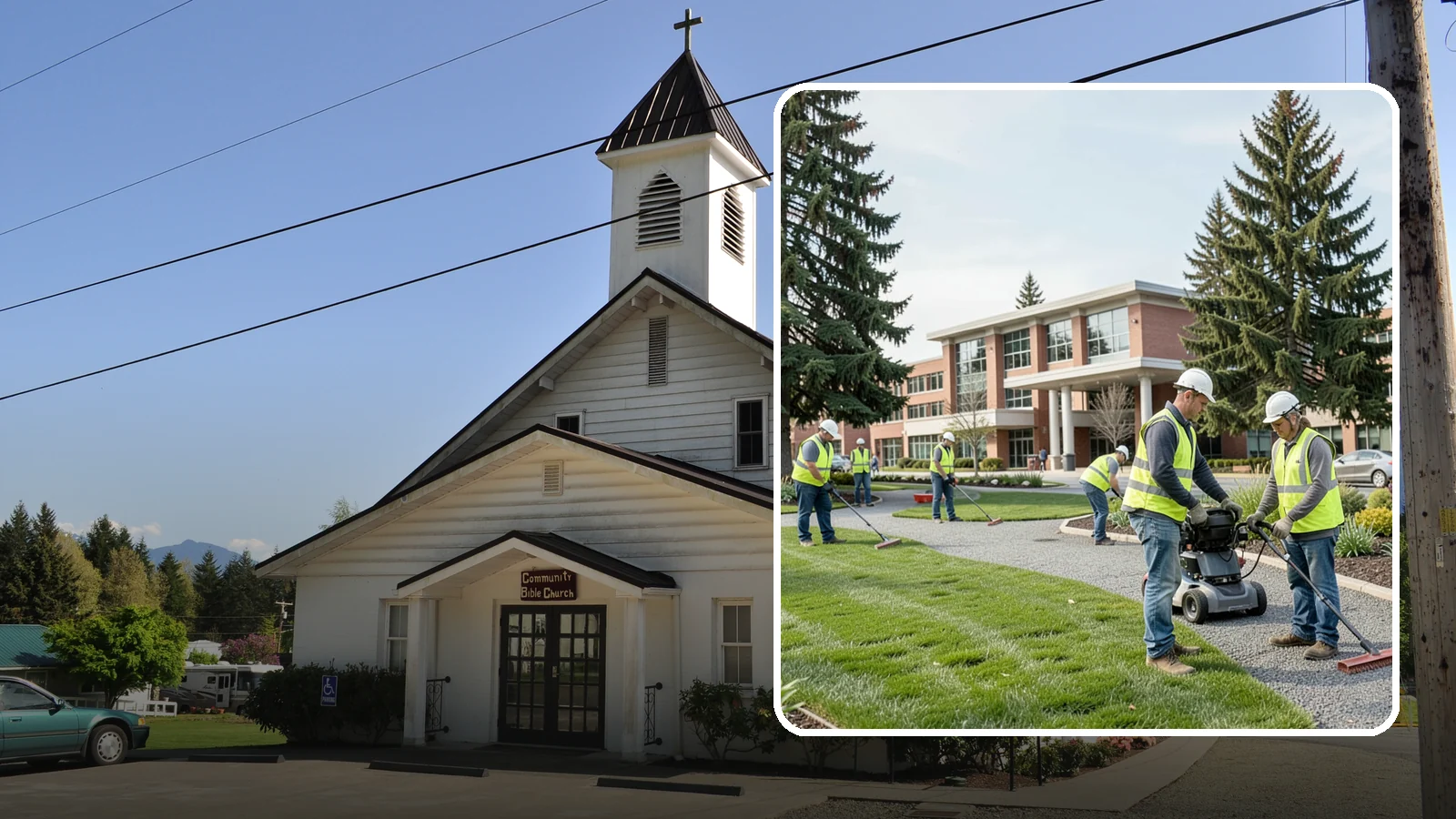 Library Grounds Maintenance in Concrete, Skagit County, WA - Grounds maintenance for public library branches and library district facilities throughout Western Washington.
