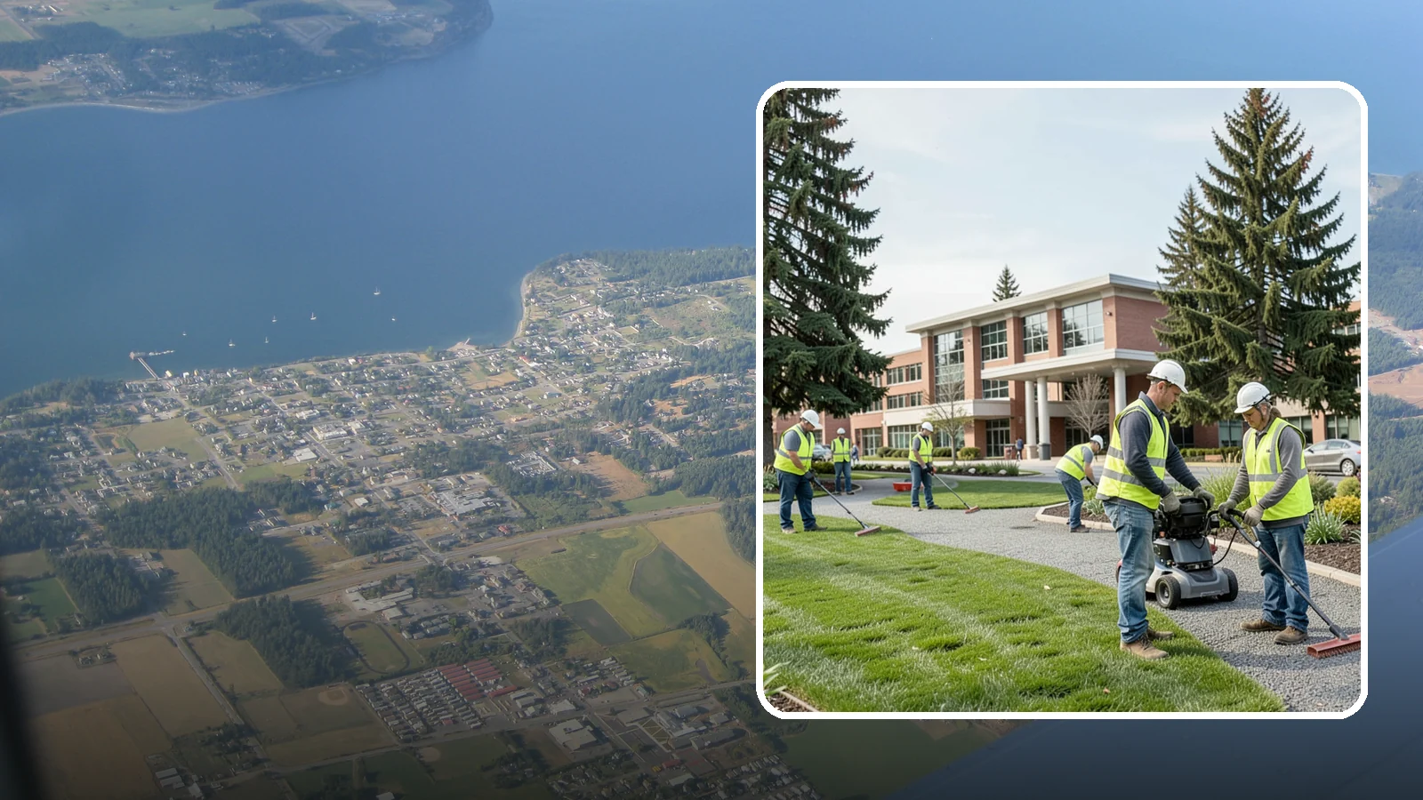 Library Grounds Maintenance in Coupeville, Island County, WA - Grounds maintenance for public library branches and library district facilities throughout Western Washington.