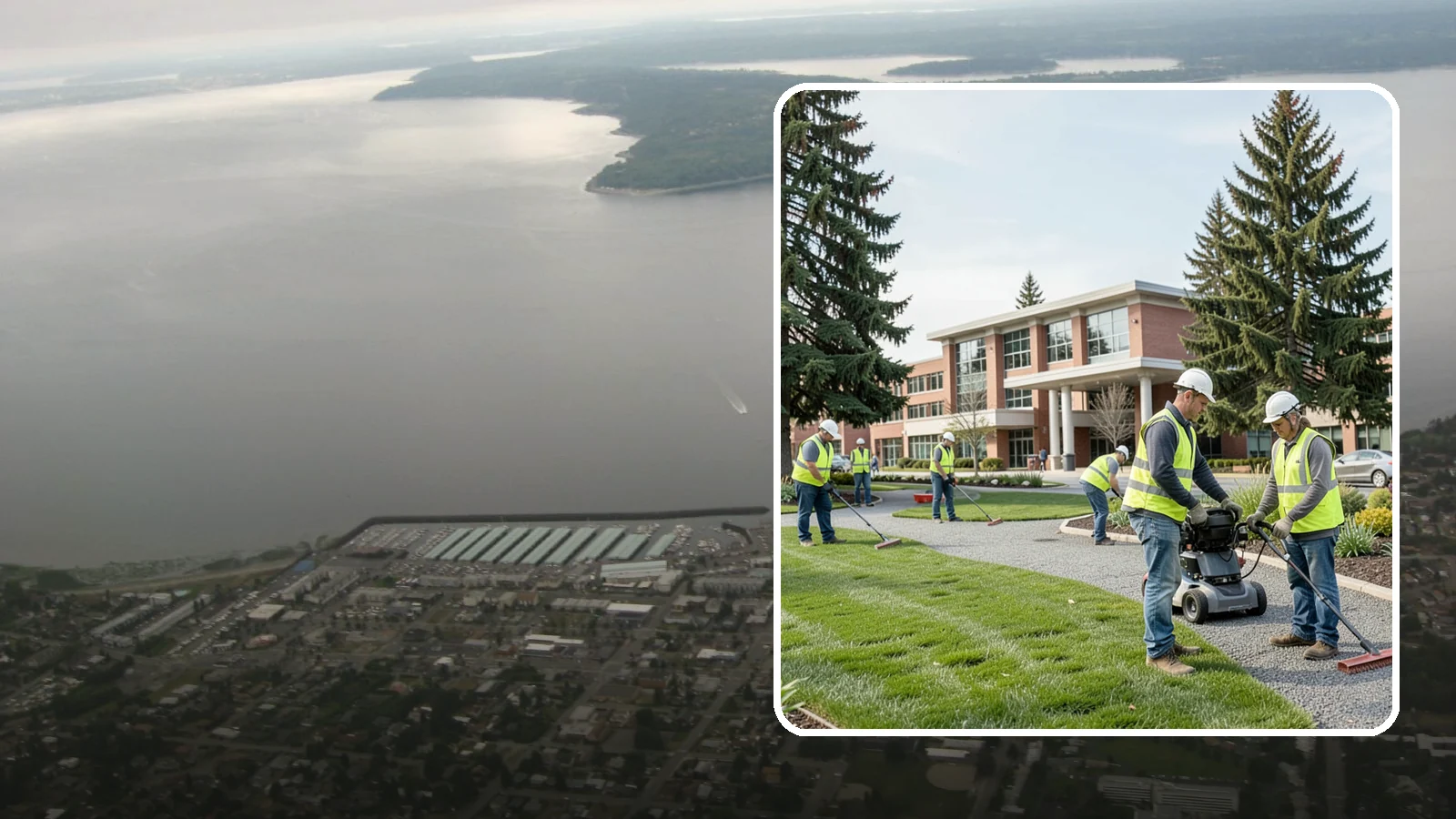 Library Grounds Maintenance in Des Moines, King County, WA - Grounds maintenance for public library branches and library district facilities throughout Western Washington.