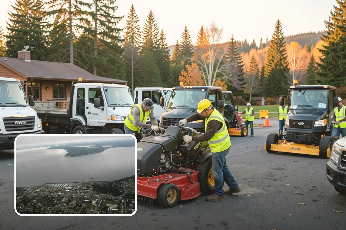Library Grounds Maintenance in Des Moines, King County, WA - Inviting, hazard-free entrances for patrons of all ages