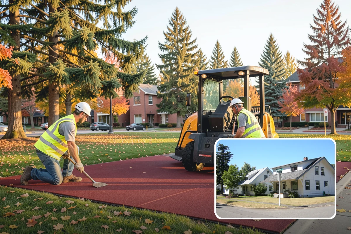 Library Grounds Maintenance in DuPont, Pierce County, WA - Inviting, hazard-free entrances for patrons of all ages