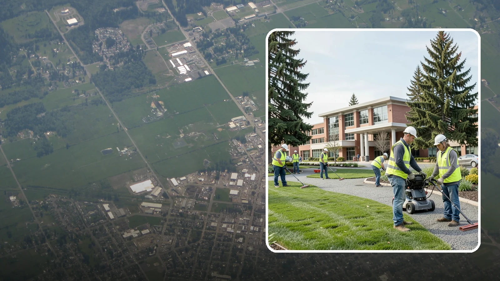 Library Grounds Maintenance in Enumclaw, King County, WA - Grounds maintenance for public library branches and library district facilities throughout Western Washington.