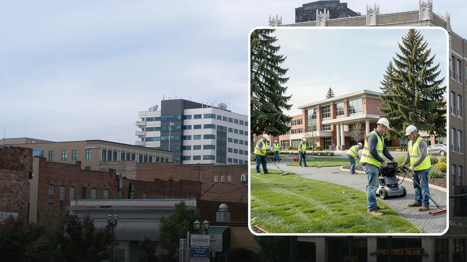 Library Grounds Maintenance in Everett, Snohomish County, WA - Grounds maintenance for public library branches and library district facilities throughout Western Washington.