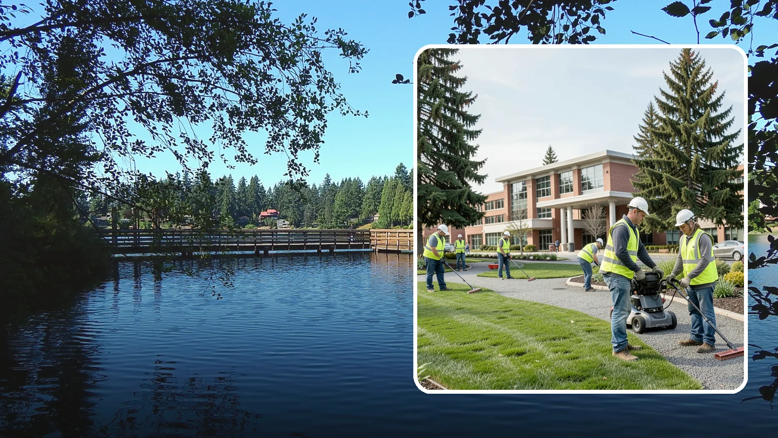 Library Grounds Maintenance in Federal Way, King County, WA - Grounds maintenance for public library branches and library district facilities throughout Western Washington.