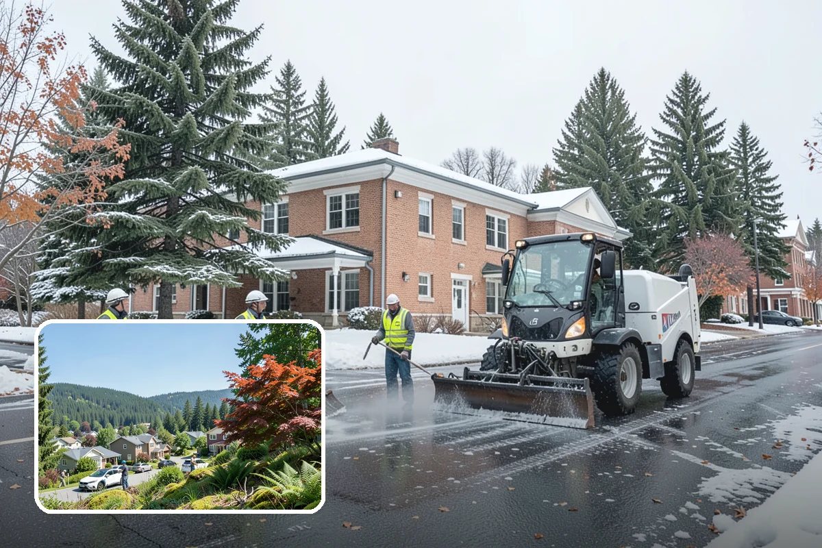 Library Grounds Maintenance in Index, Snohomish County, WA - Inviting, hazard-free entrances for patrons of all ages