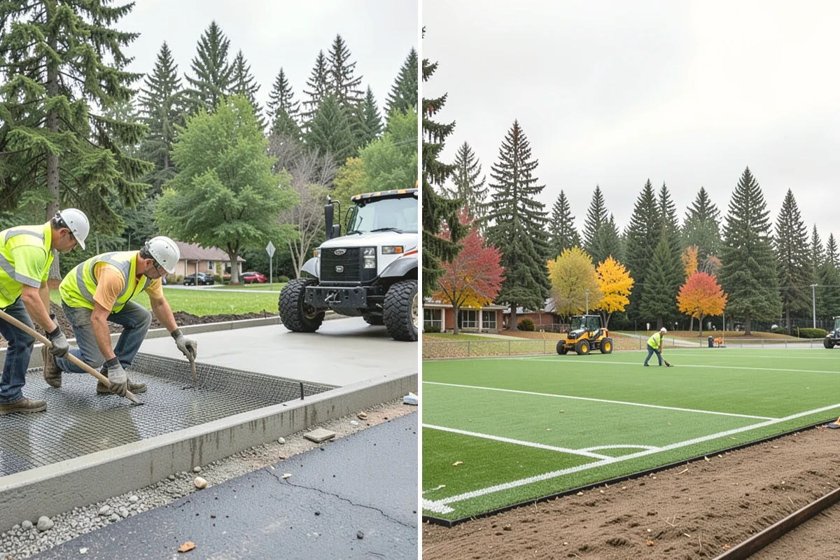 Library Grounds Maintenance in La Conner, Skagit County, WA - Review branch grounds and programming schedules with library staff