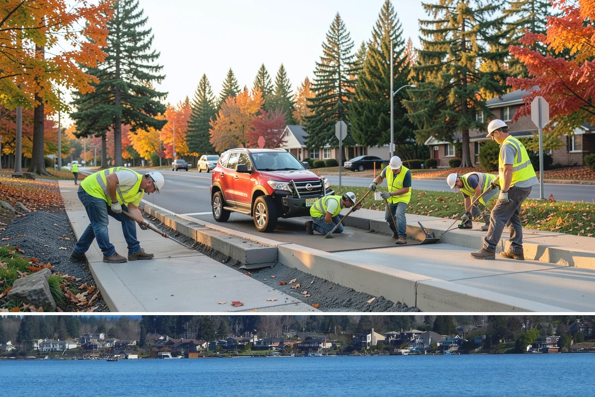 Library Grounds Maintenance in Lake Stevens, Snohomish County, WA - Spring planting refreshes entry beds before summer reading programs draw peak foot traffic.