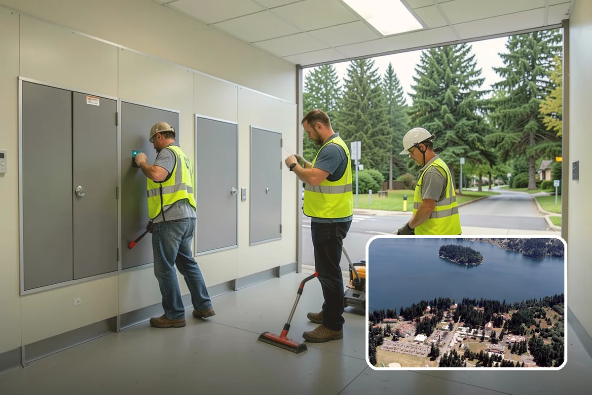 Library Grounds Maintenance in Lakewood, Pierce County, WA - Inviting, hazard-free entrances for patrons of all ages